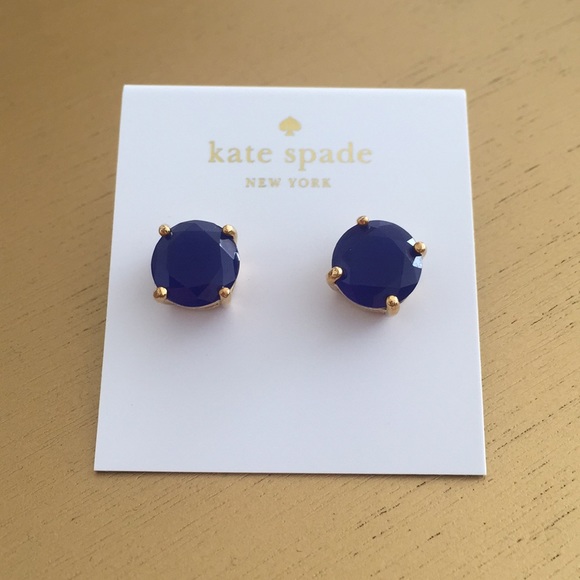 kate spade Jewelry - kate spade Royal Blue Gumdrop Studs